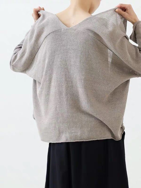 26春夏 linen cotton cardigan