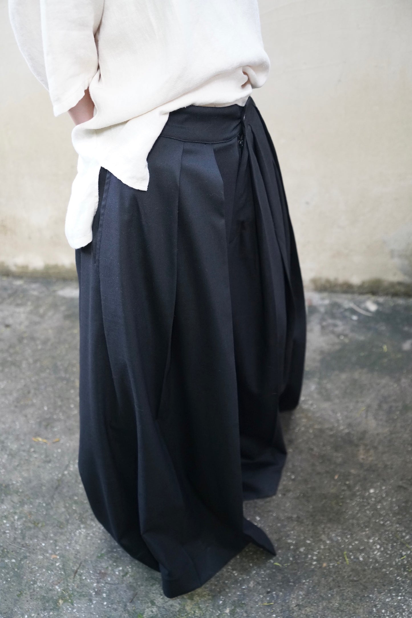 巴黎设计师品牌 26秋冬 Hakama 百褶裤