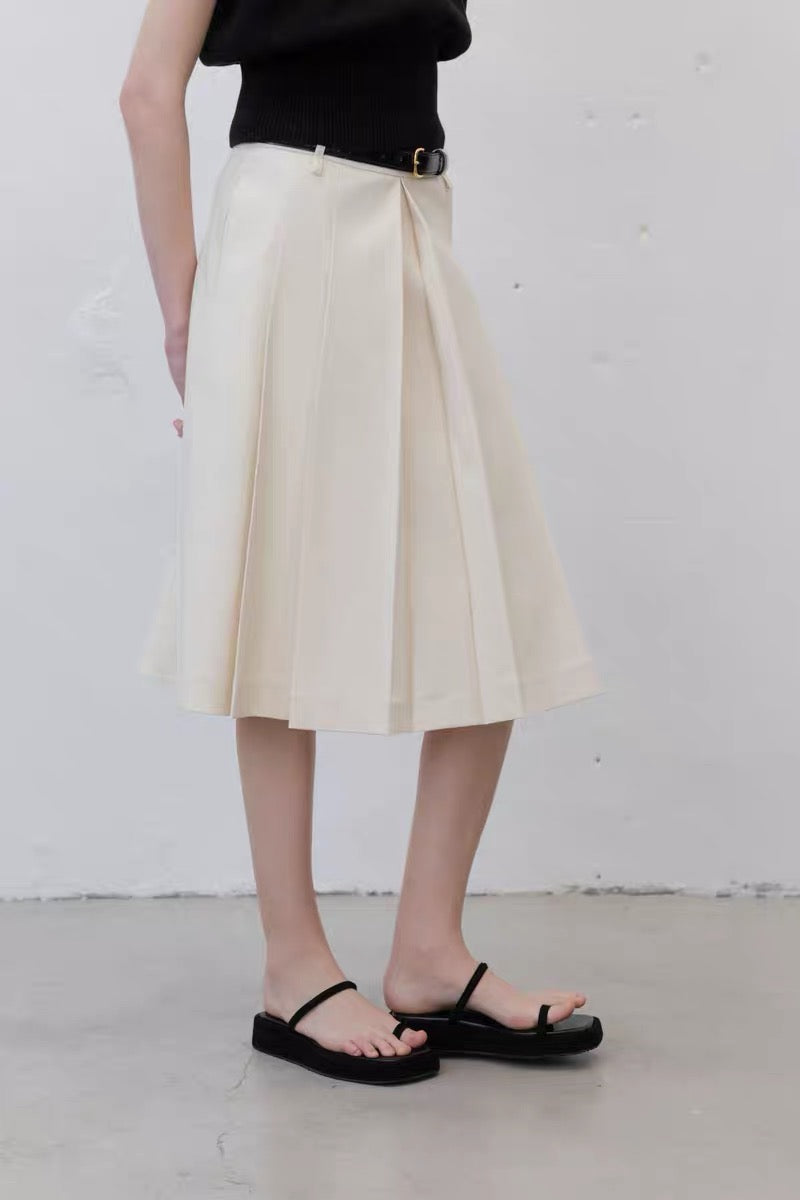 24早春 24KATIE PLEATS SKIRT百褶裙