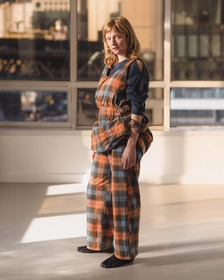 25早秋 CLAUDE PANTS 格纹休闲裤