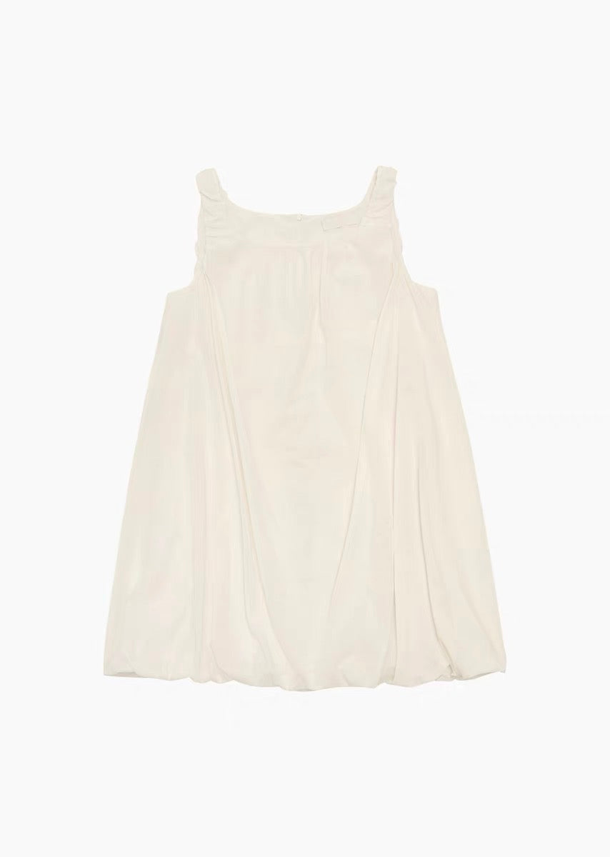 24早春 SHEER VOLUME MINI DRESS