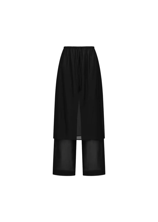 26春夏  SHEER LAYERED PANTS