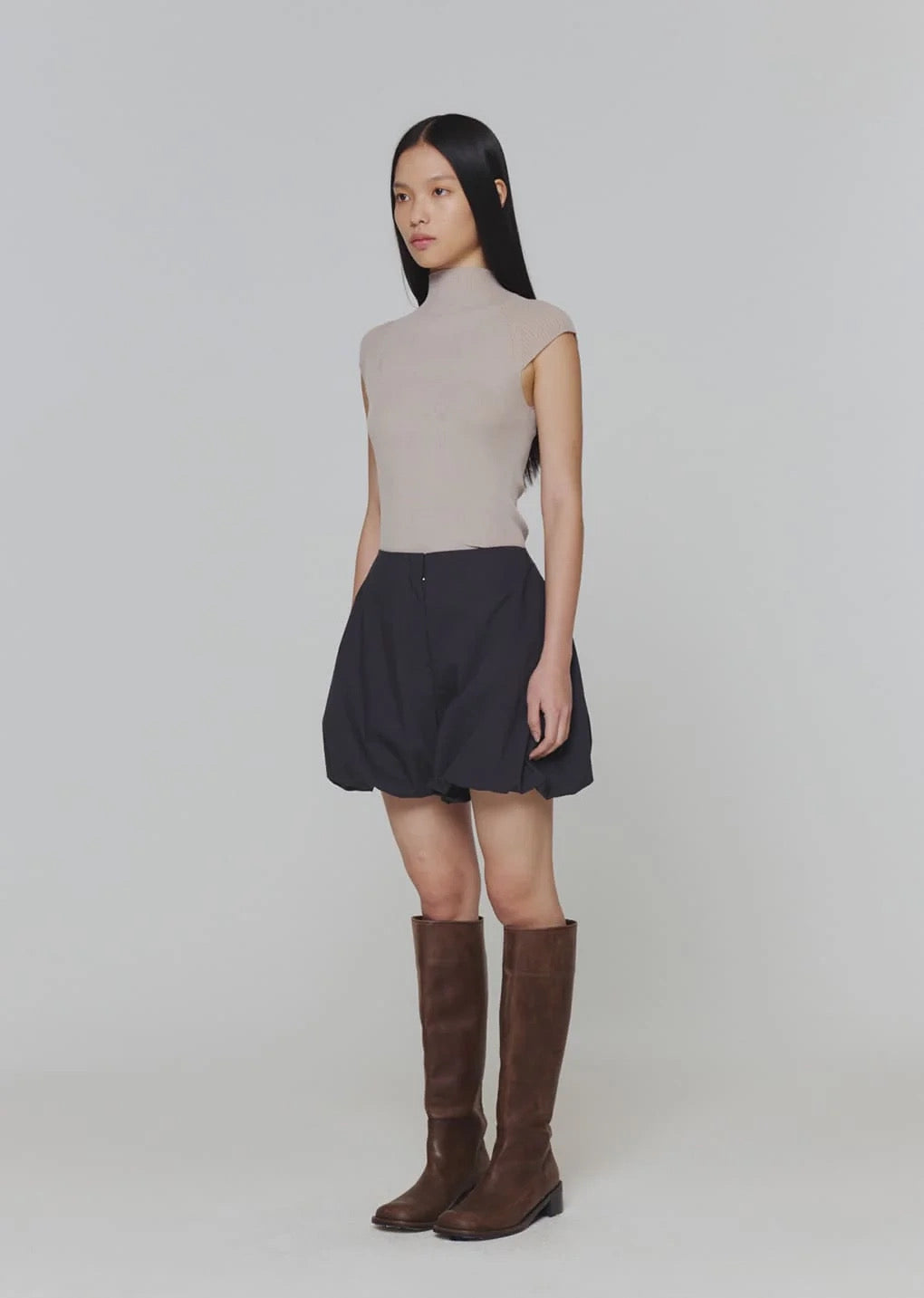 25春夏 COTTON VOLUME SHIRRING SHORTS