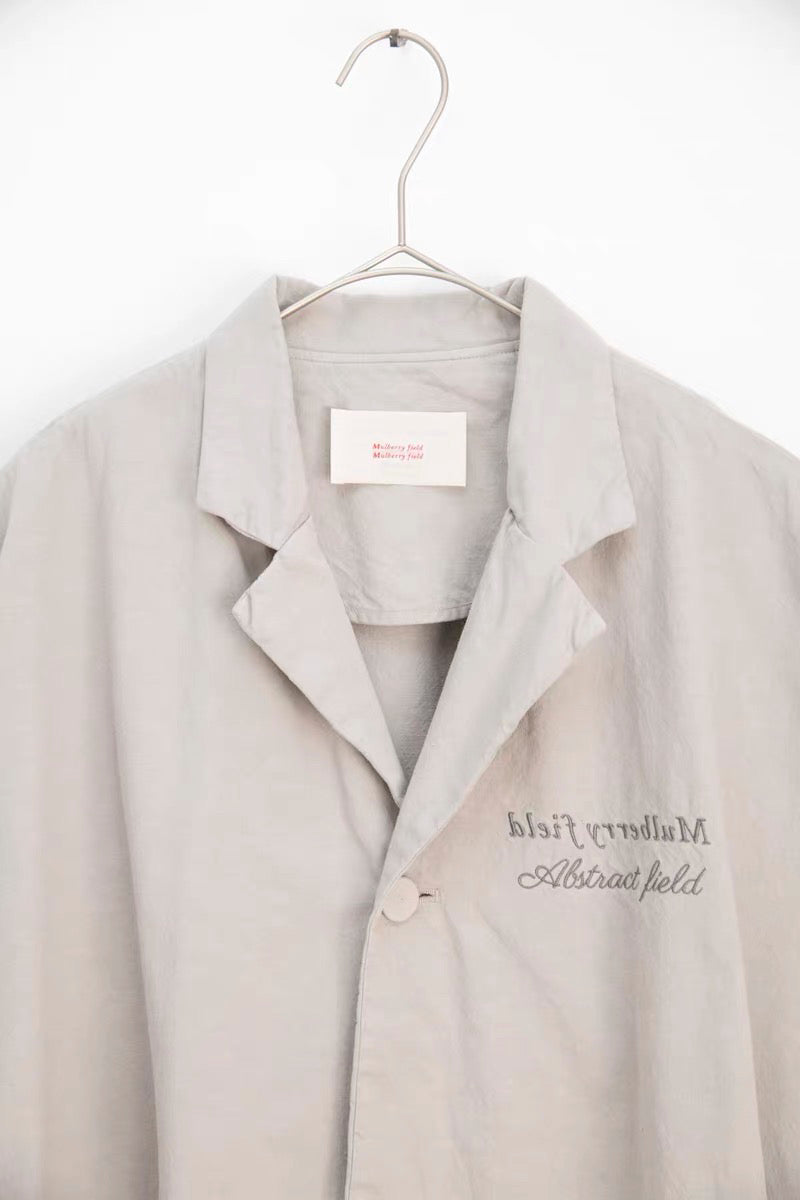 25秋冬 Cotton canvas school jacket