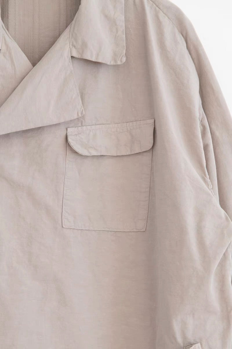 25早春 broadcloth motorcycle jacket