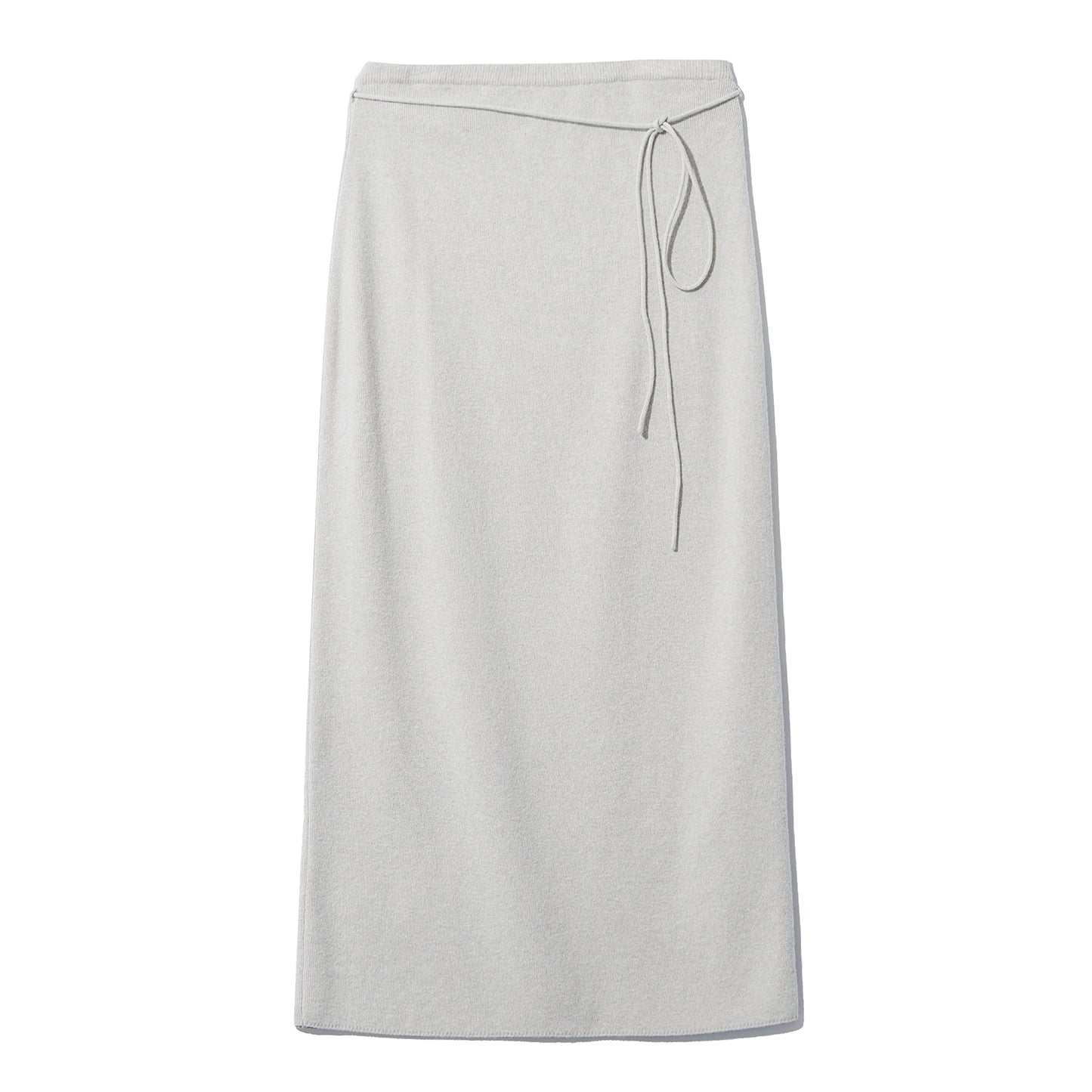 25早秋 STRING STRAIGHT KNIT 半裙