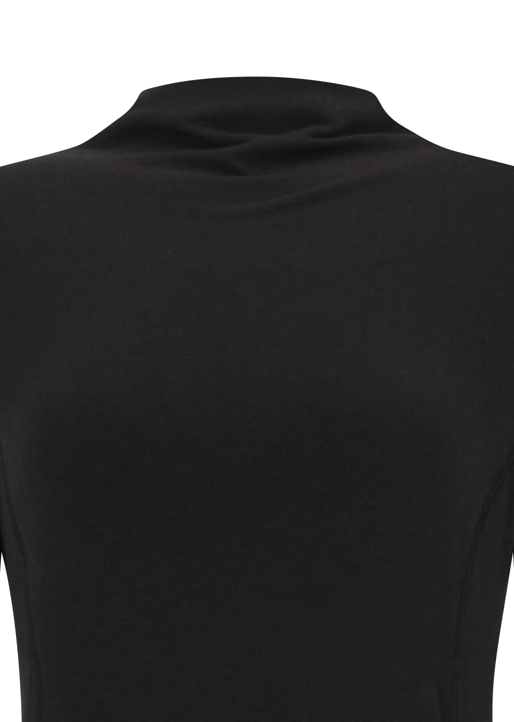 25早秋 MOCK NECK JERSEY DRESS