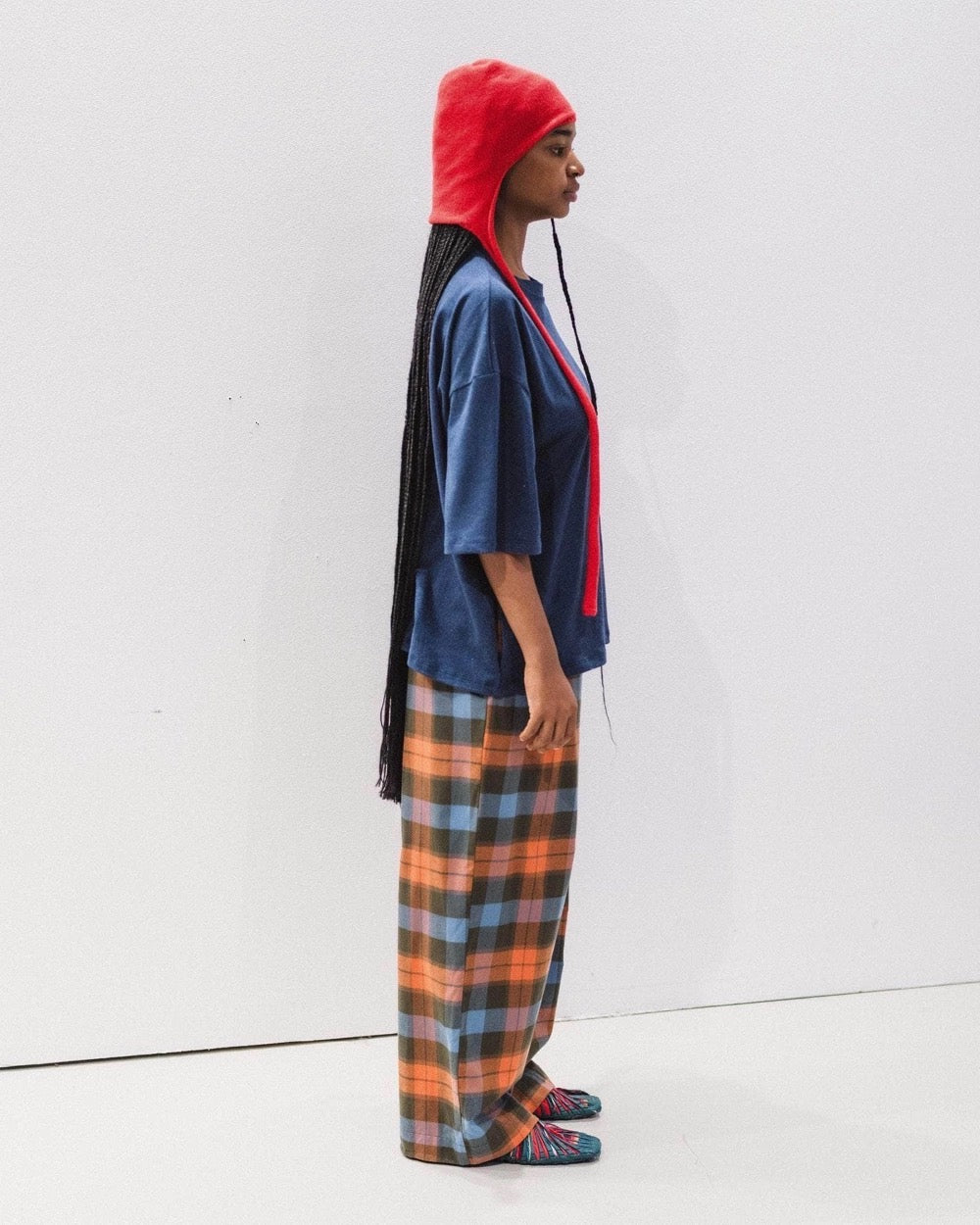 25早秋  TIER HOOD 系带羊绒帽