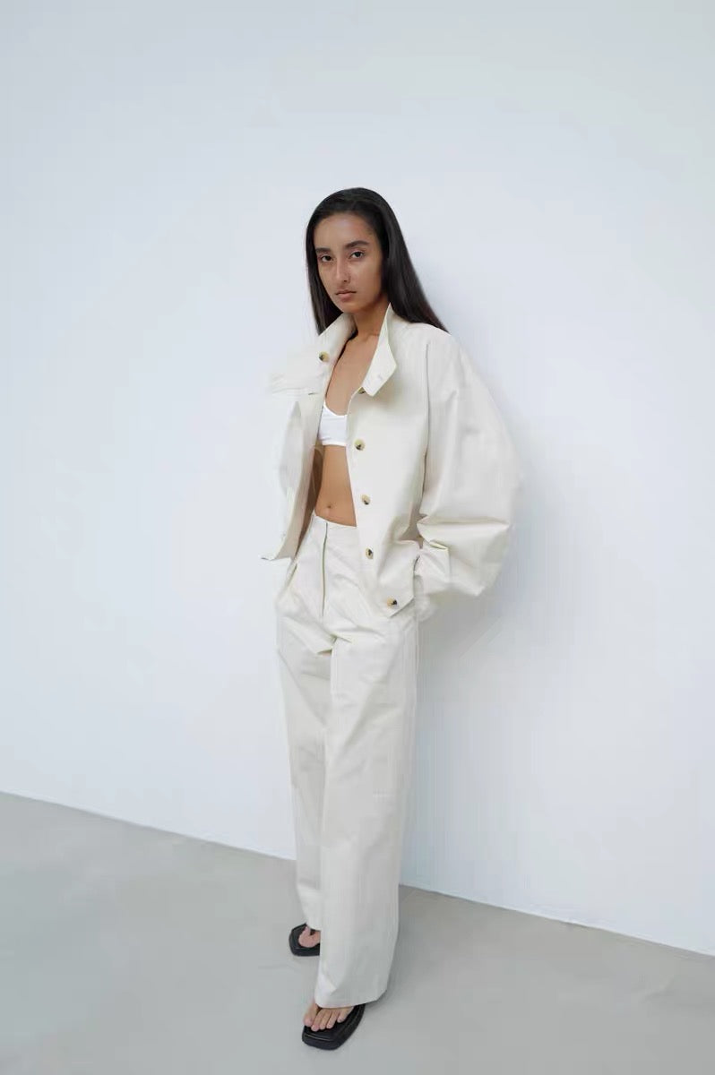 25春夏  FUNNEL NECK BOMBER  JACKET