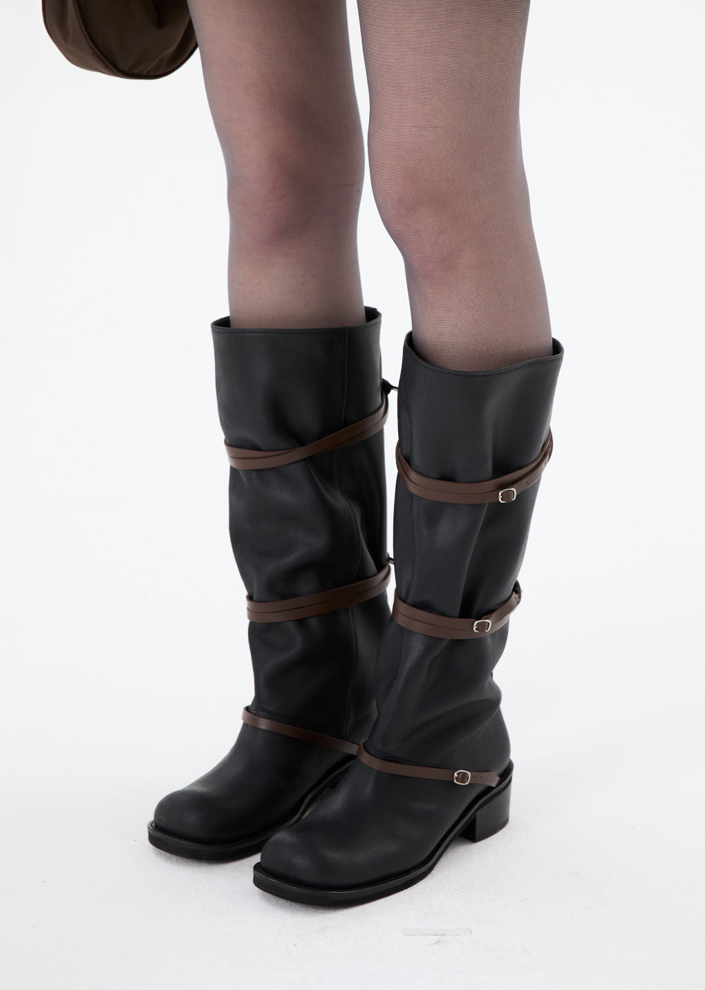 25早秋  BELT LONG BOOTS 绑带长靴