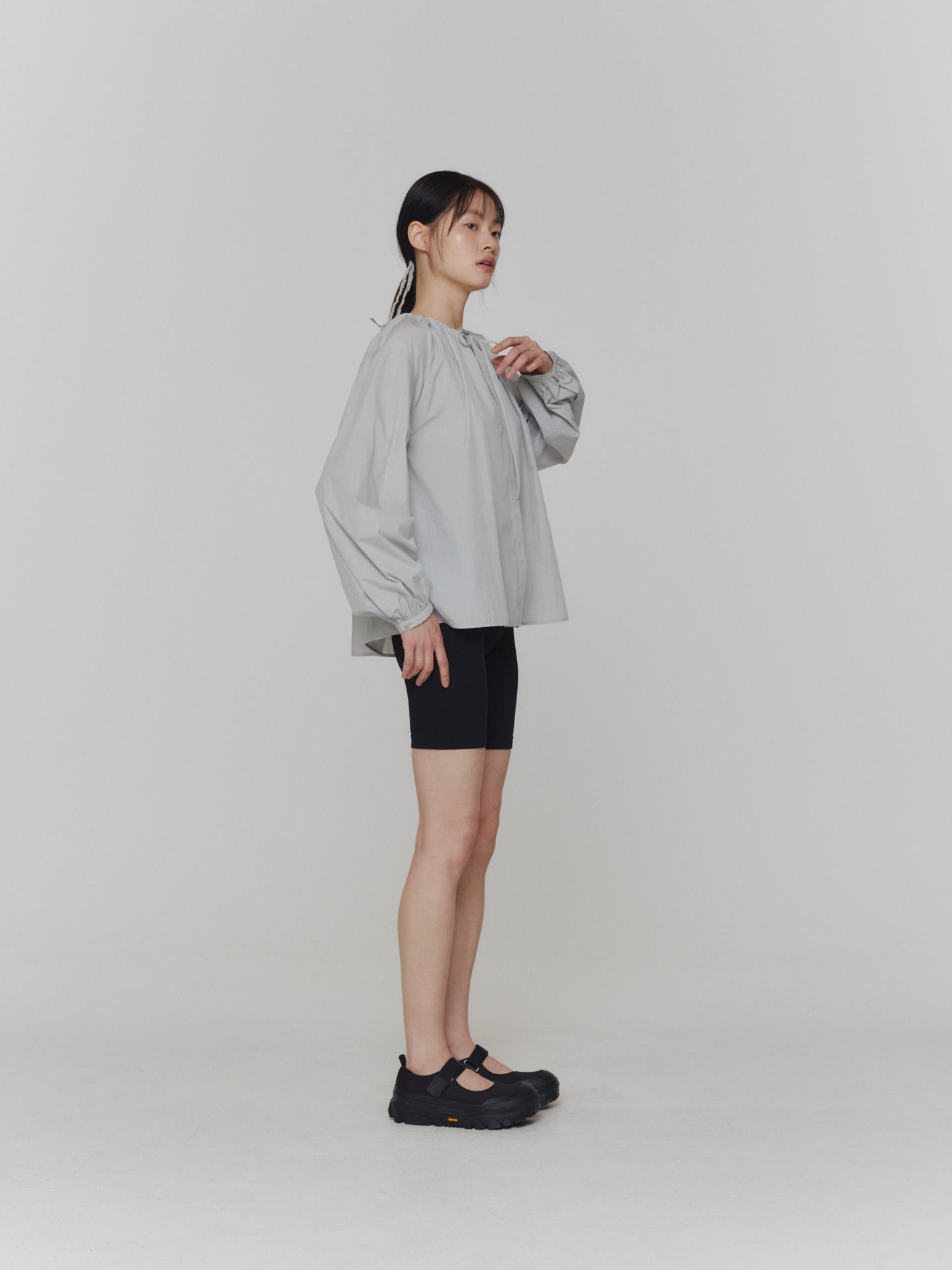 24早春 DRAWSTRING SHIRRING SHIRTS