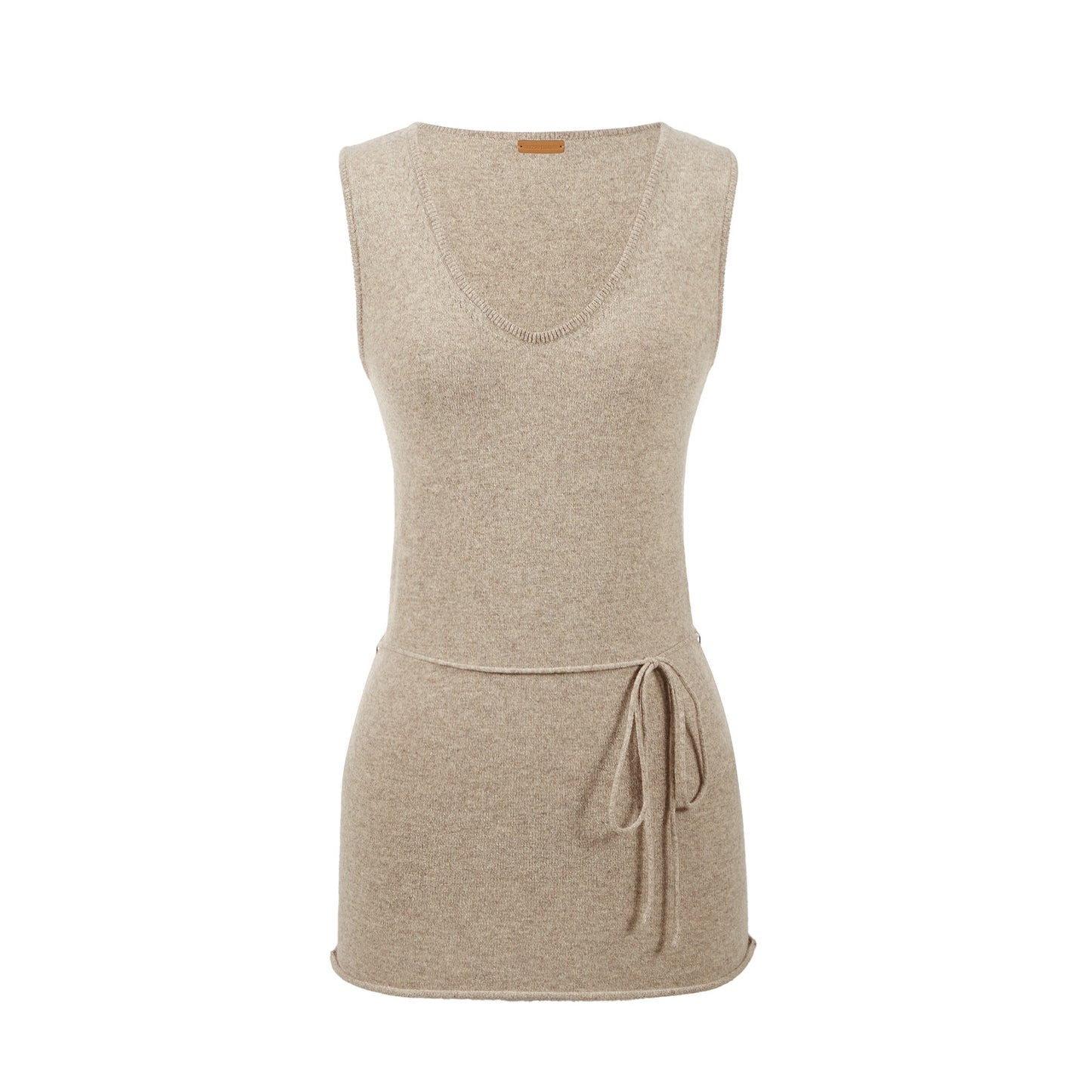 24早秋 BASIC LONG SCOOP NECK TOP