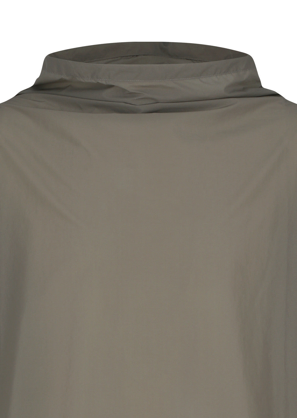 25早秋 SHEER NYLON COWL NECK ANORAK