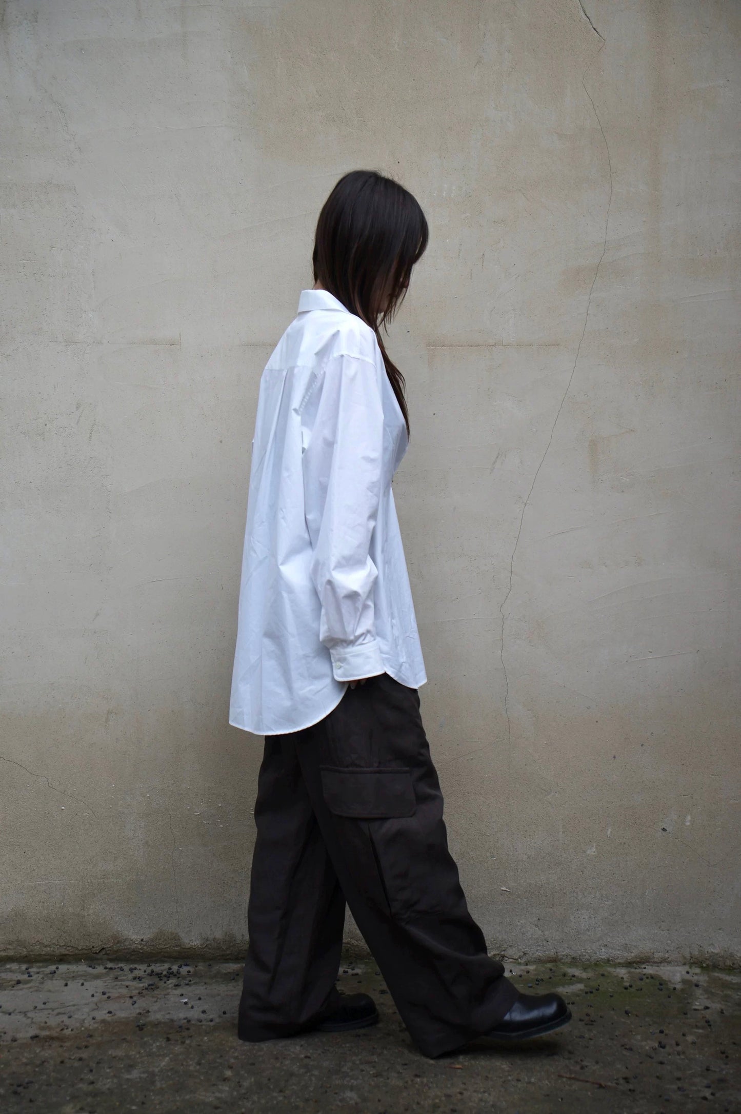 26早春 SUVIN OVERSIZED SKIPPER SHIRT