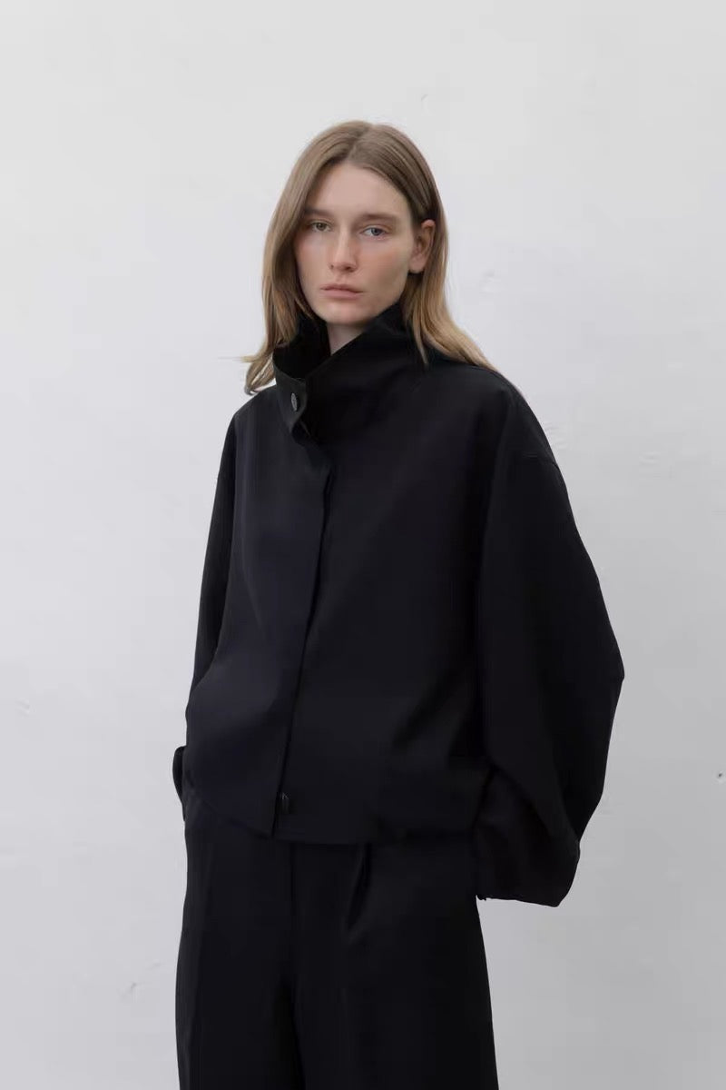 24早春 WIDE COLLAR SHORT JACKET