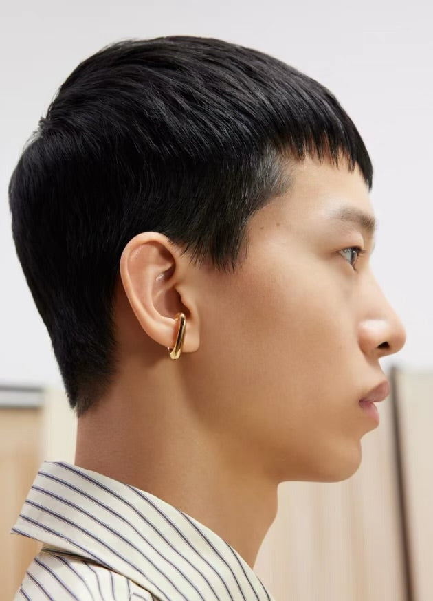 24SS LONG DROP EARCUFF 长款水滴耳夹