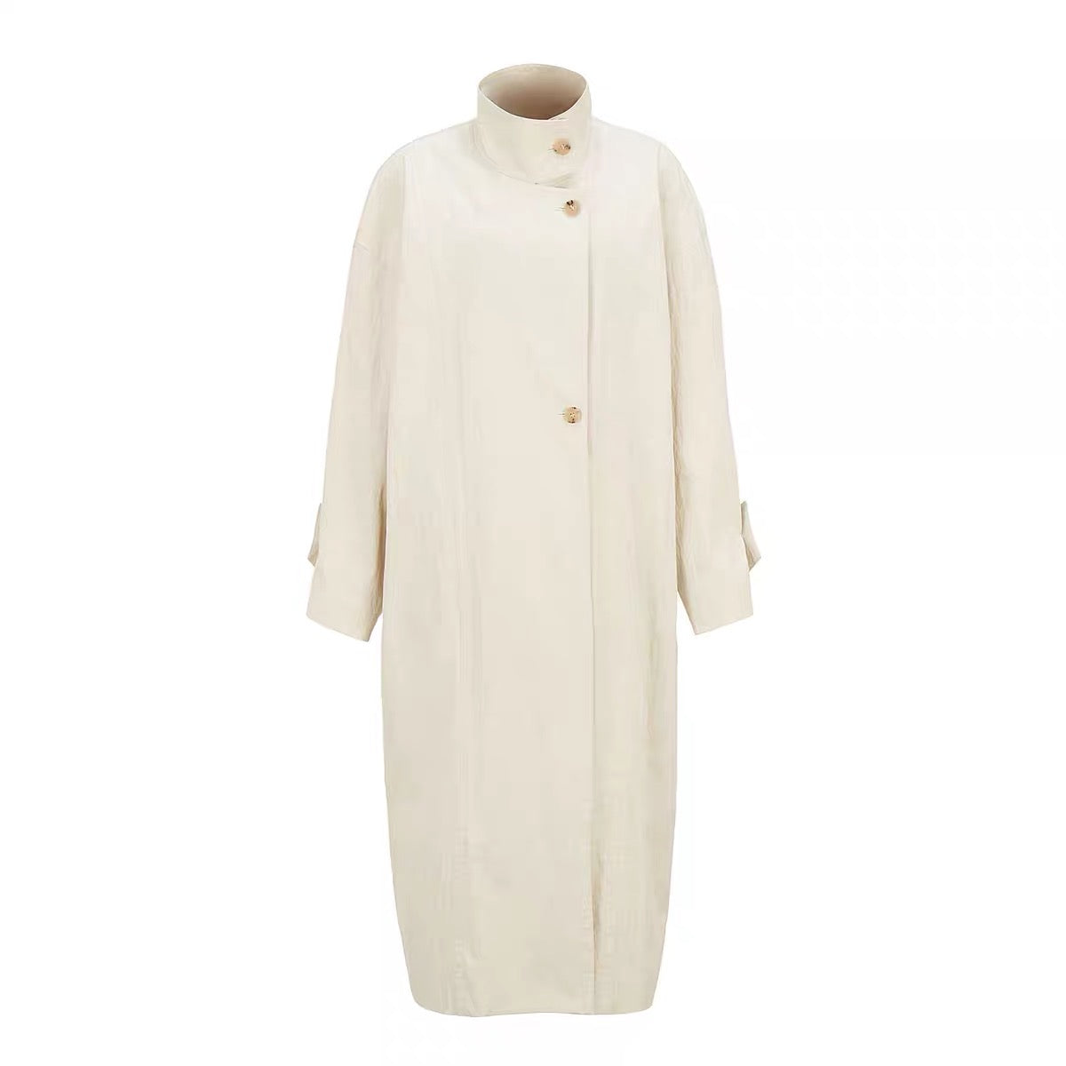 24早春 HIGH NECK COTTON TRENCH