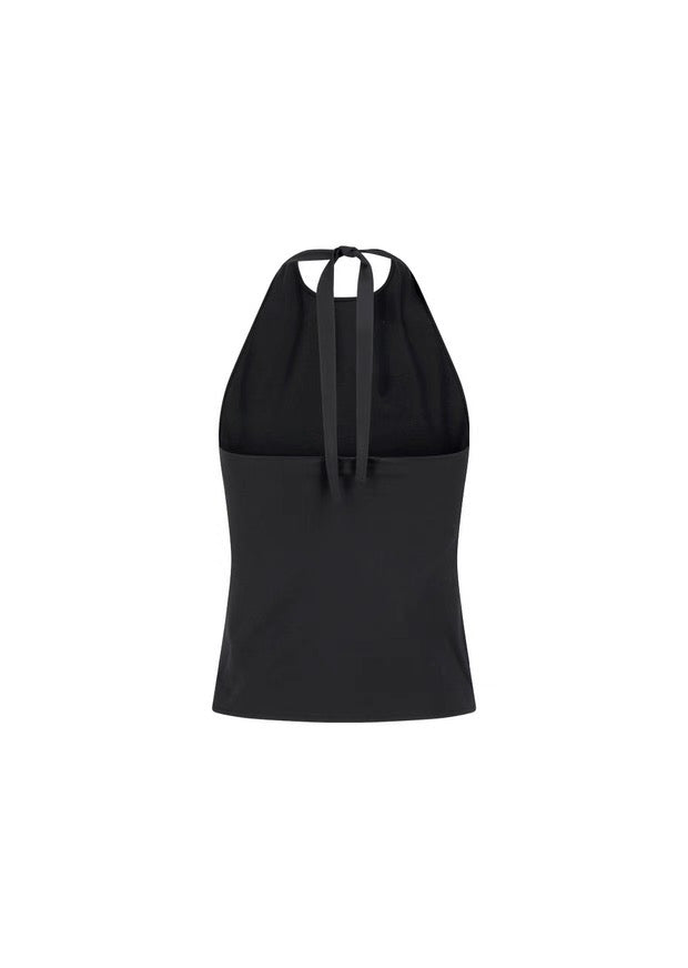 26春夏 JERSEY HALTER NECK TOP
