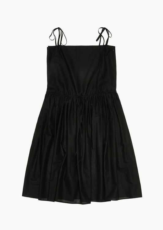 24早春 SHEER SHIRRING LONG DRESS吊带裙