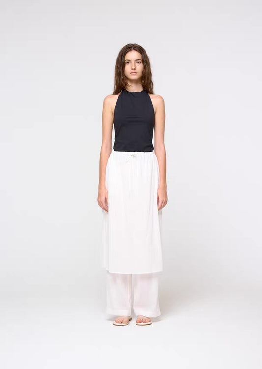 26春夏 JERSEY HALTER NECK TOP