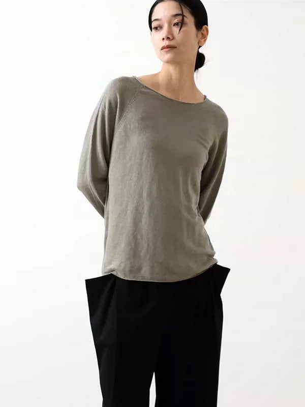 26春夏 linen pullover