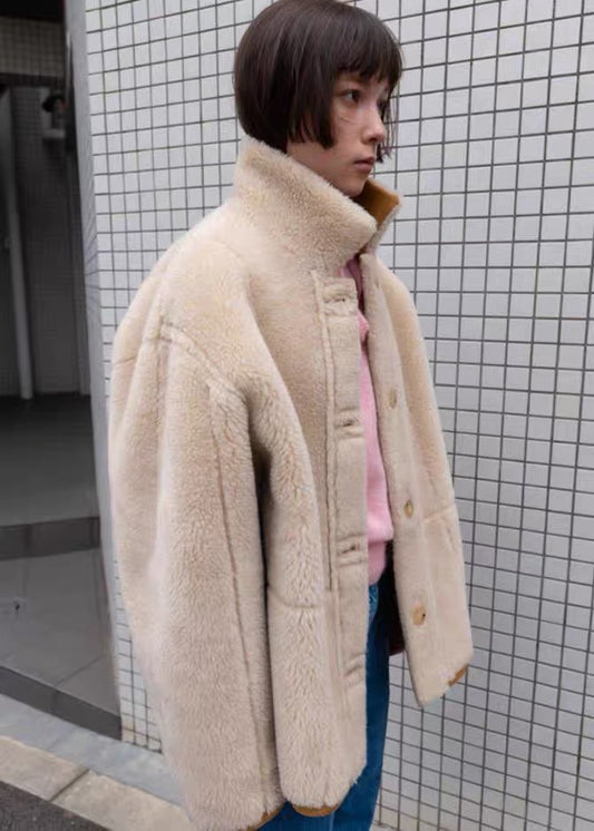 24早秋 SUEDE FUR REVERSIBLE JACKET