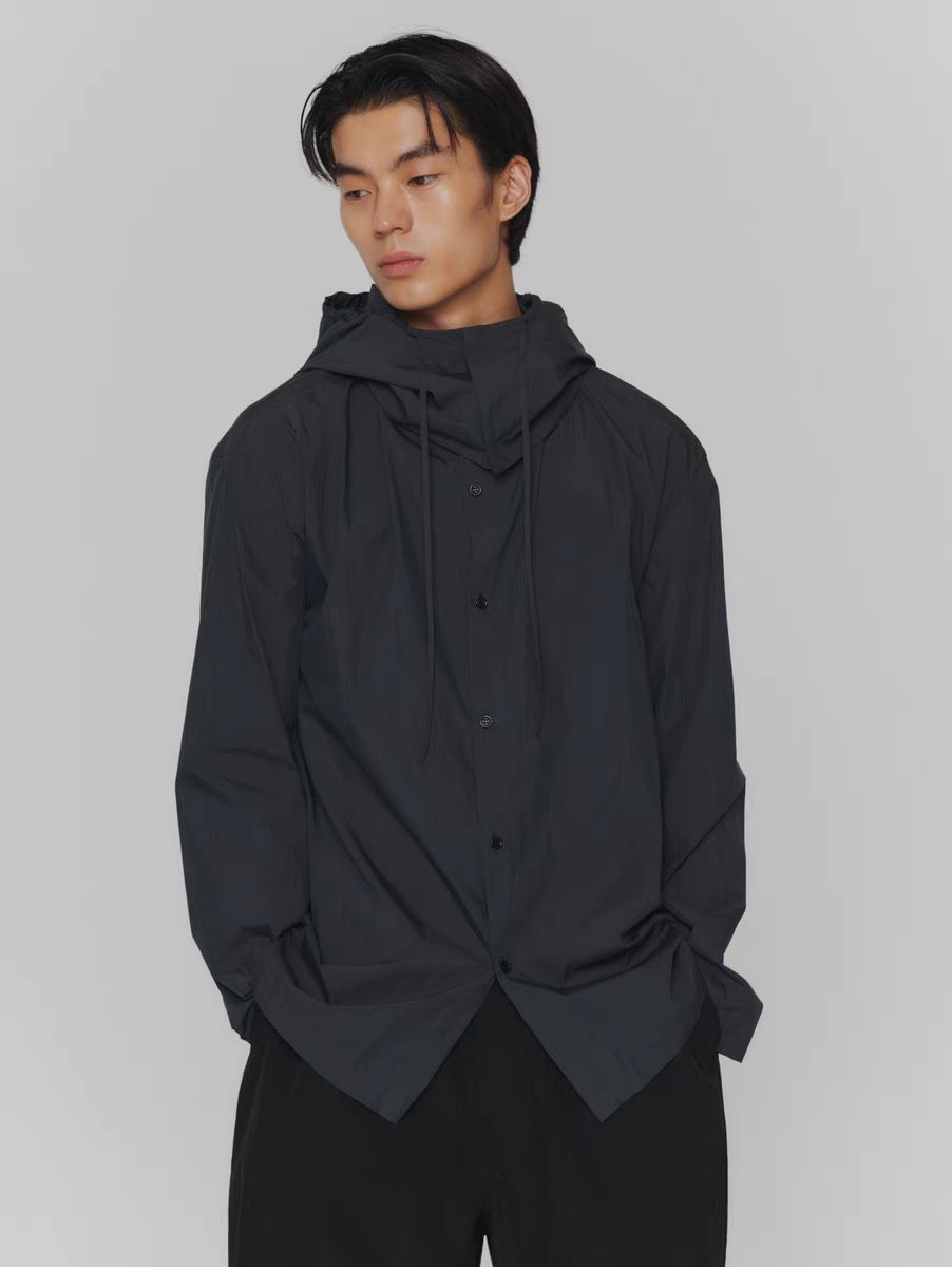 24早春 DETACHABLE HOODIE SHIRTS
