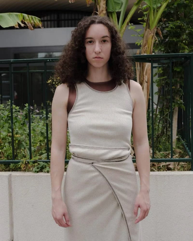 24早春  GARBLE TANK 背心