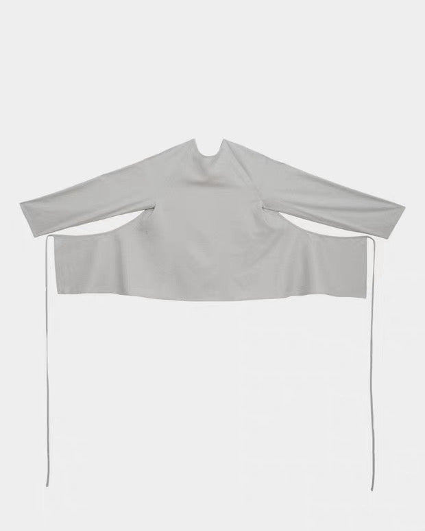 26早春 LONG SLEEVE APRON TOP