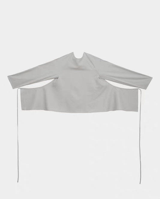 26早春 LONG SLEEVE APRON TOP