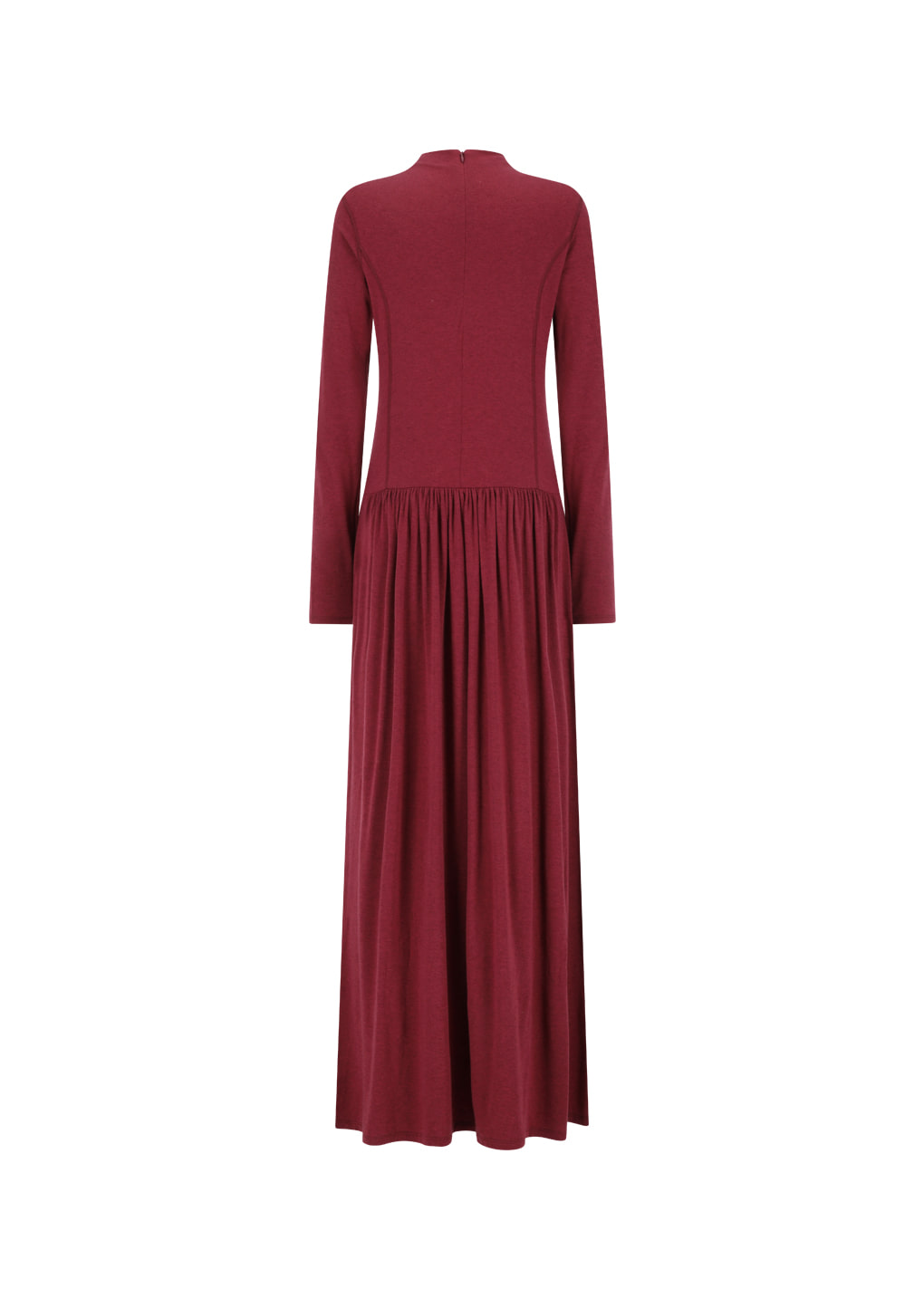 25早秋 MOCK NECK JERSEY DRESS