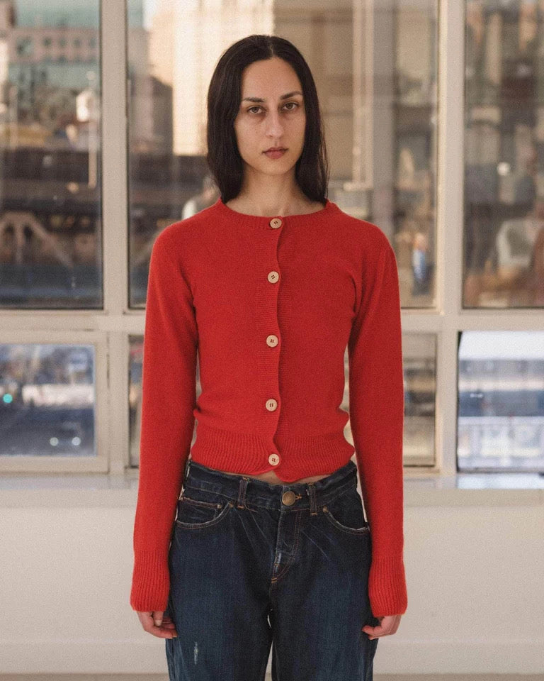 25早秋 TIER CARDIGAN 羊绒针织衫