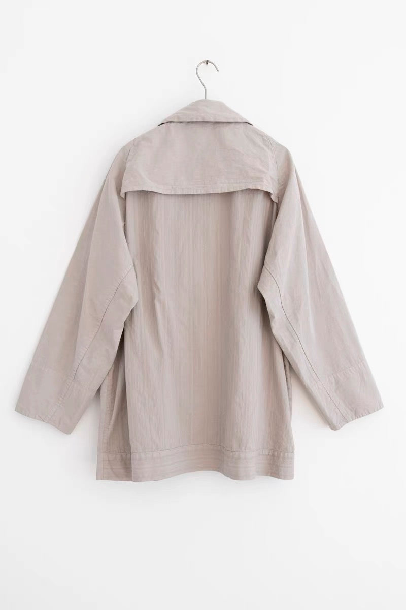 25早春 broadcloth motorcycle jacket