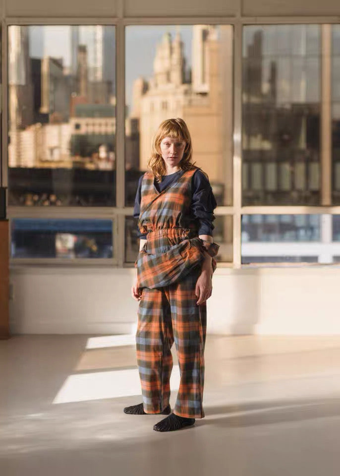 25早秋 CLAUDE PANTS 格纹休闲裤