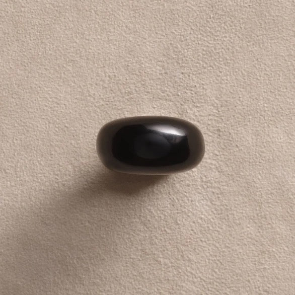 24SS Onyx Medium Donut Ring