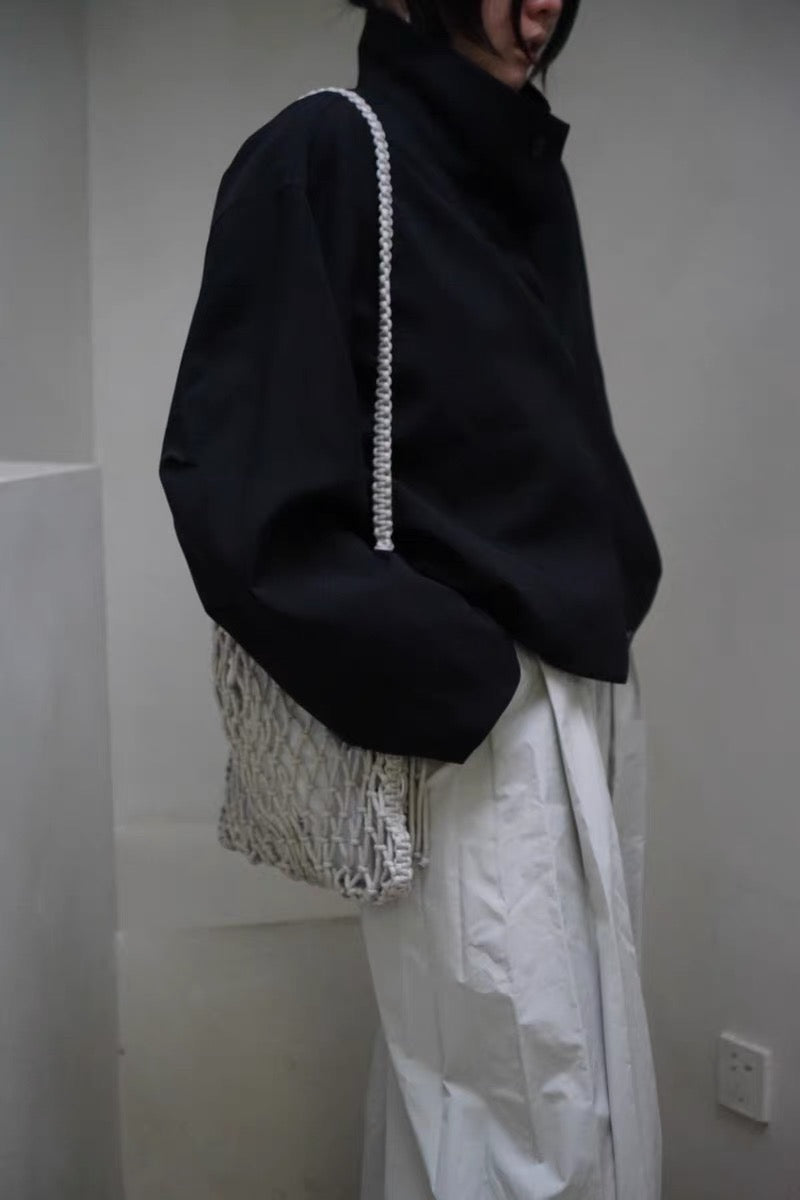 24早春 HAND MADE BIG CROCHET BAG