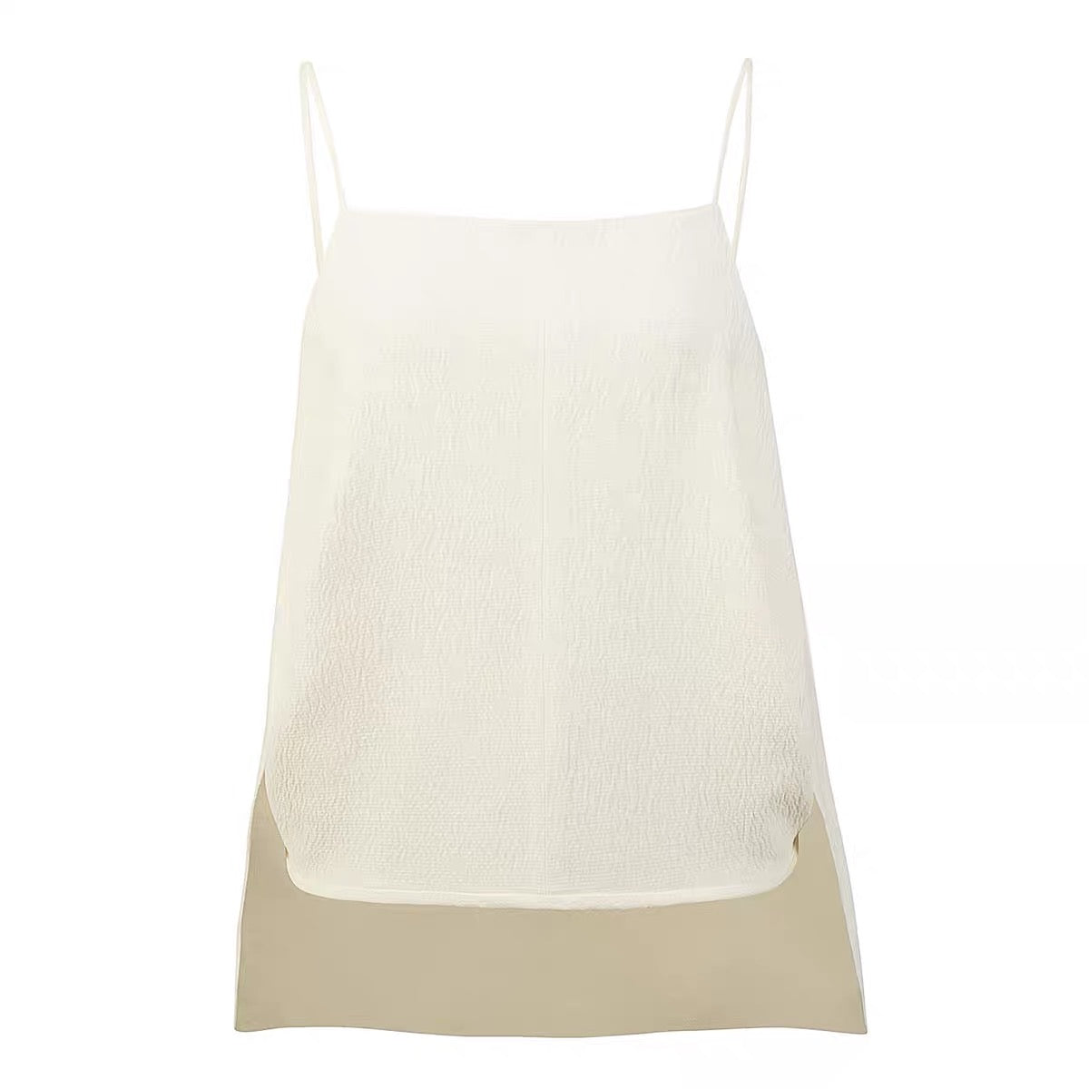 25春夏 CRINKLED STRING TANK TOP