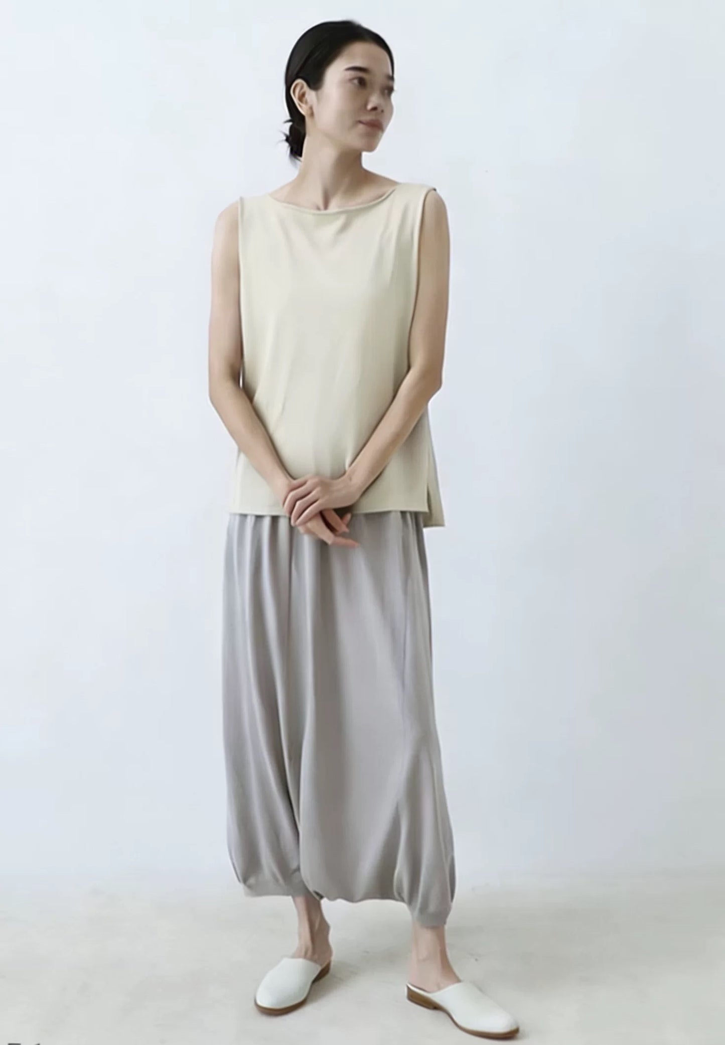 26春夏 cotton sleeveless