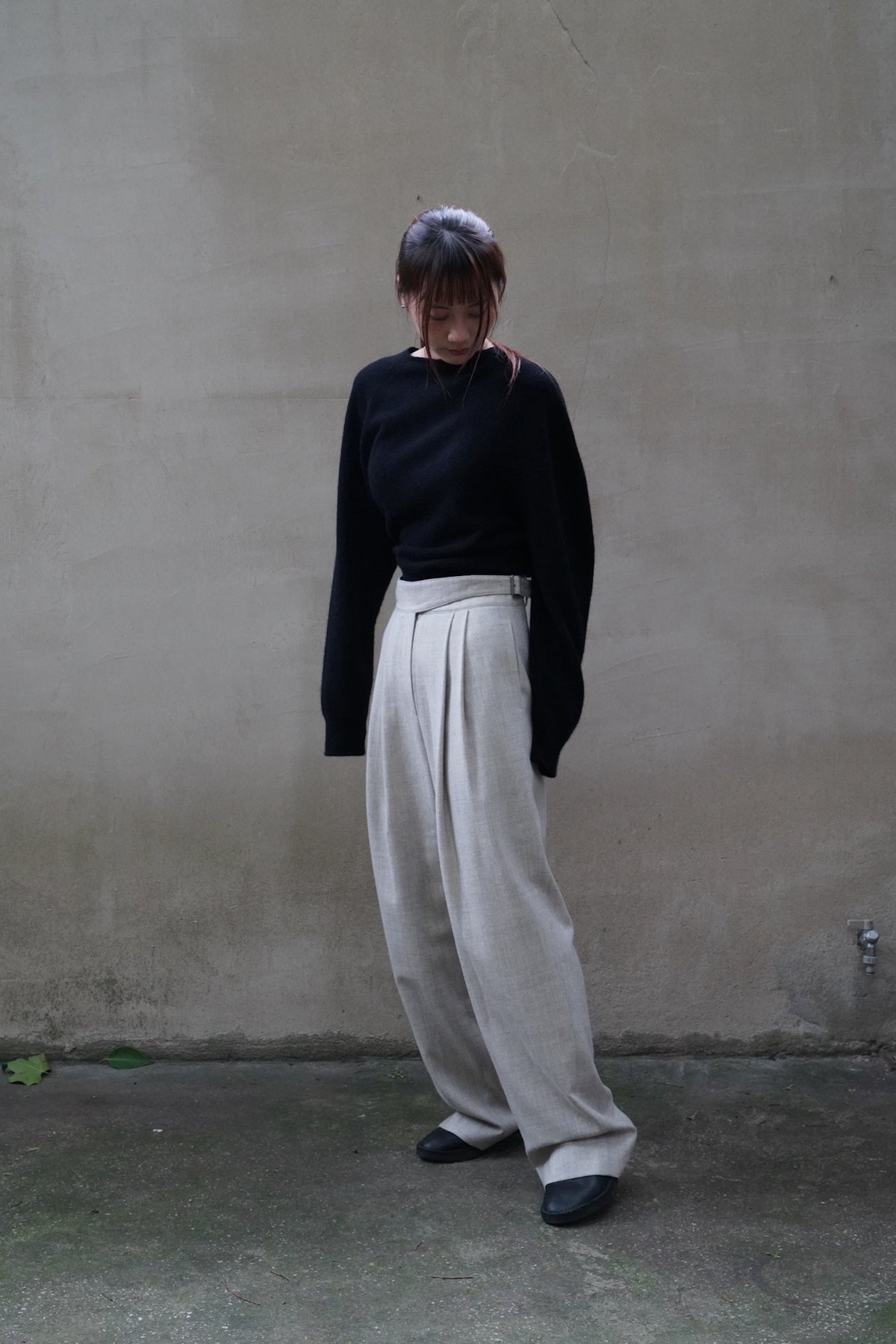 26早秋 MILA WOOL GURKHA  TROUSERS