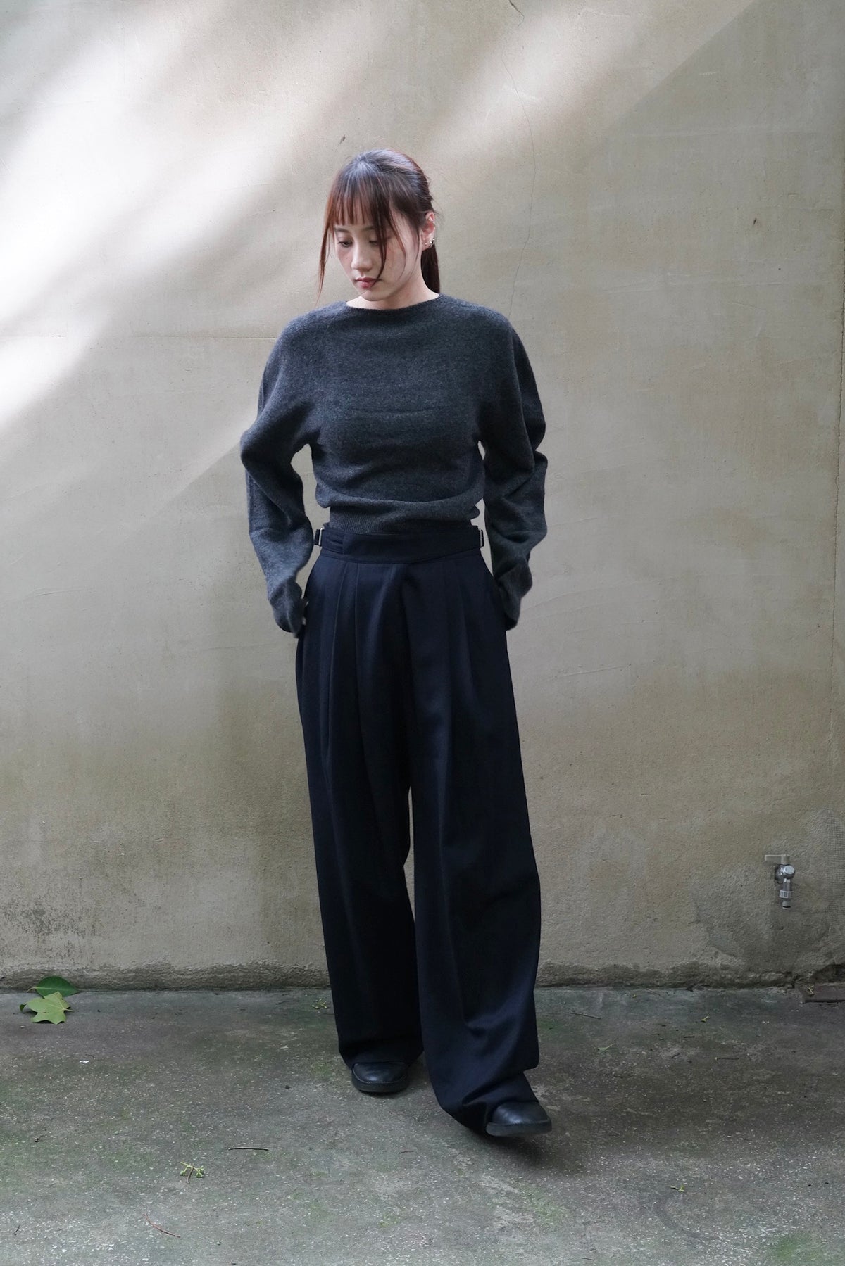 26早秋 MILA WOOL GURKHA  TROUSERS