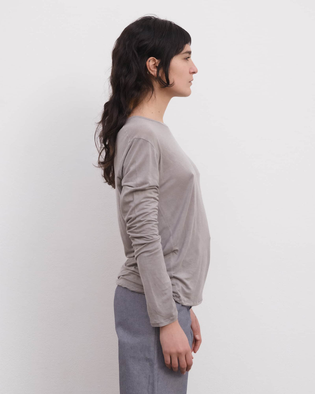 26早秋 LONG SLEEVE TEE Lyocell