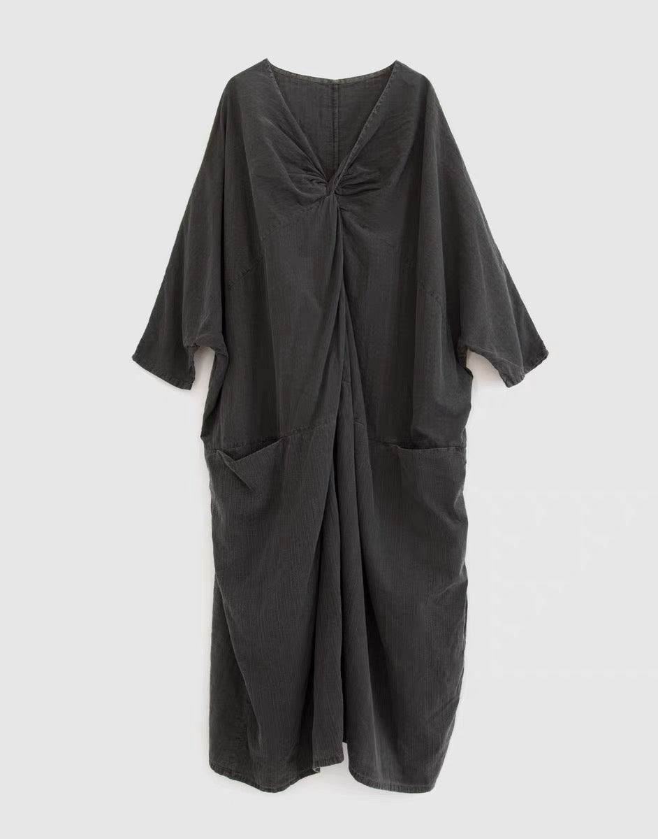 25春夏 stripe twisted dress