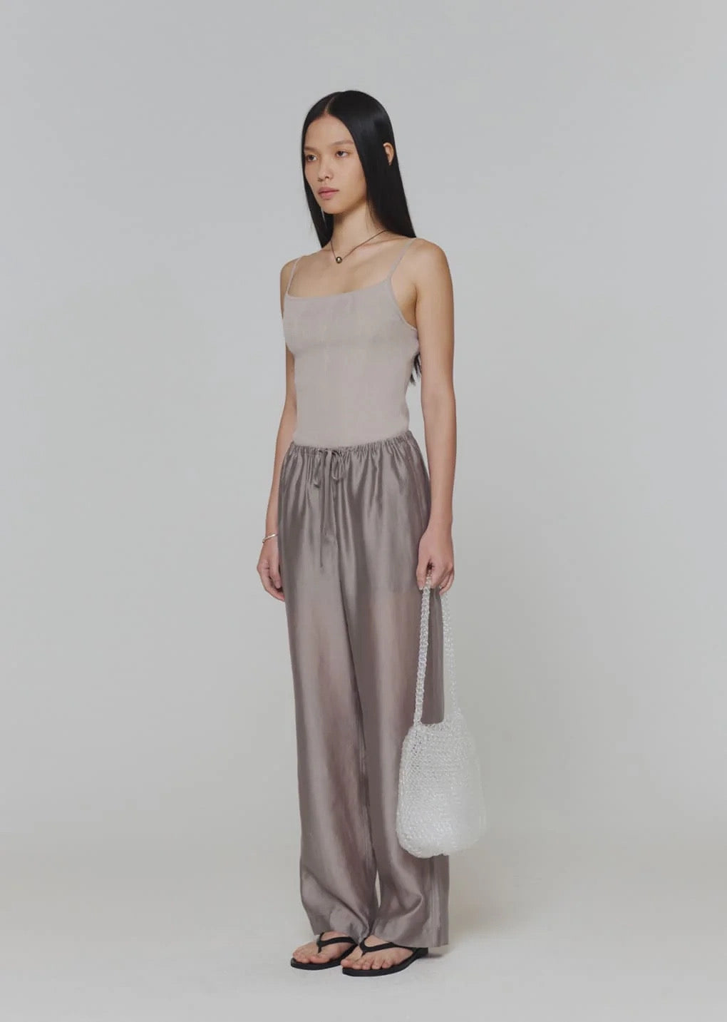 25春夏 SILKY BANDING PANTS 休闲长裤