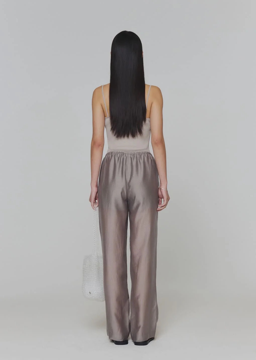 25春夏 SILKY BANDING PANTS 休闲长裤