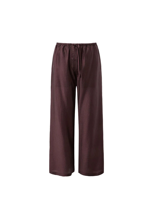 25春夏 SILKY BANDING PANTS 休闲长裤