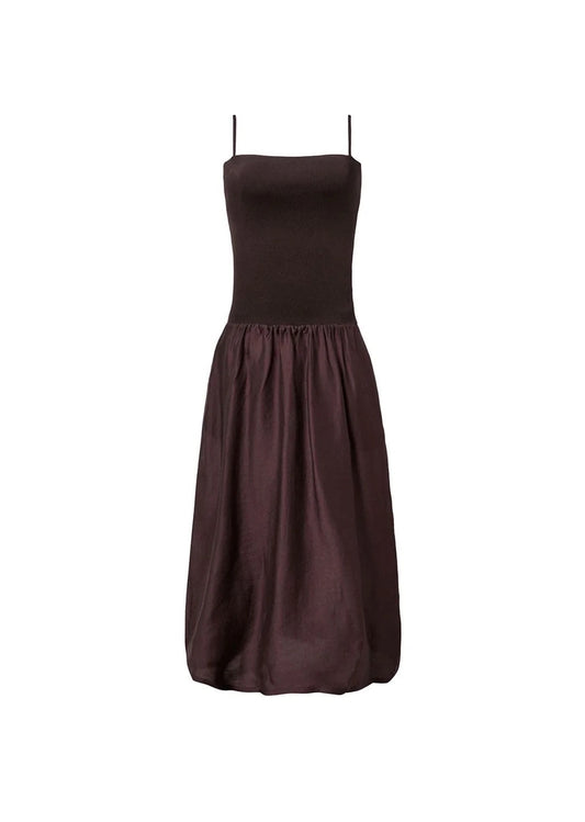 25春夏 SILKY KNIT MAXI DRESS 吊带连衣裙