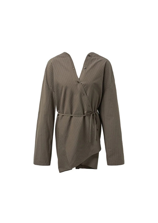 25春夏 STRIPE SHIRTS DRESS