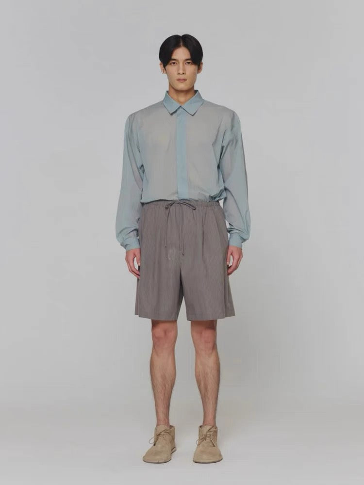 25春夏 STRIPE BANDING SHORTS