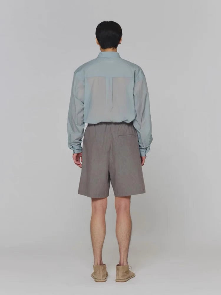 25春夏 STRIPE BANDING SHORTS