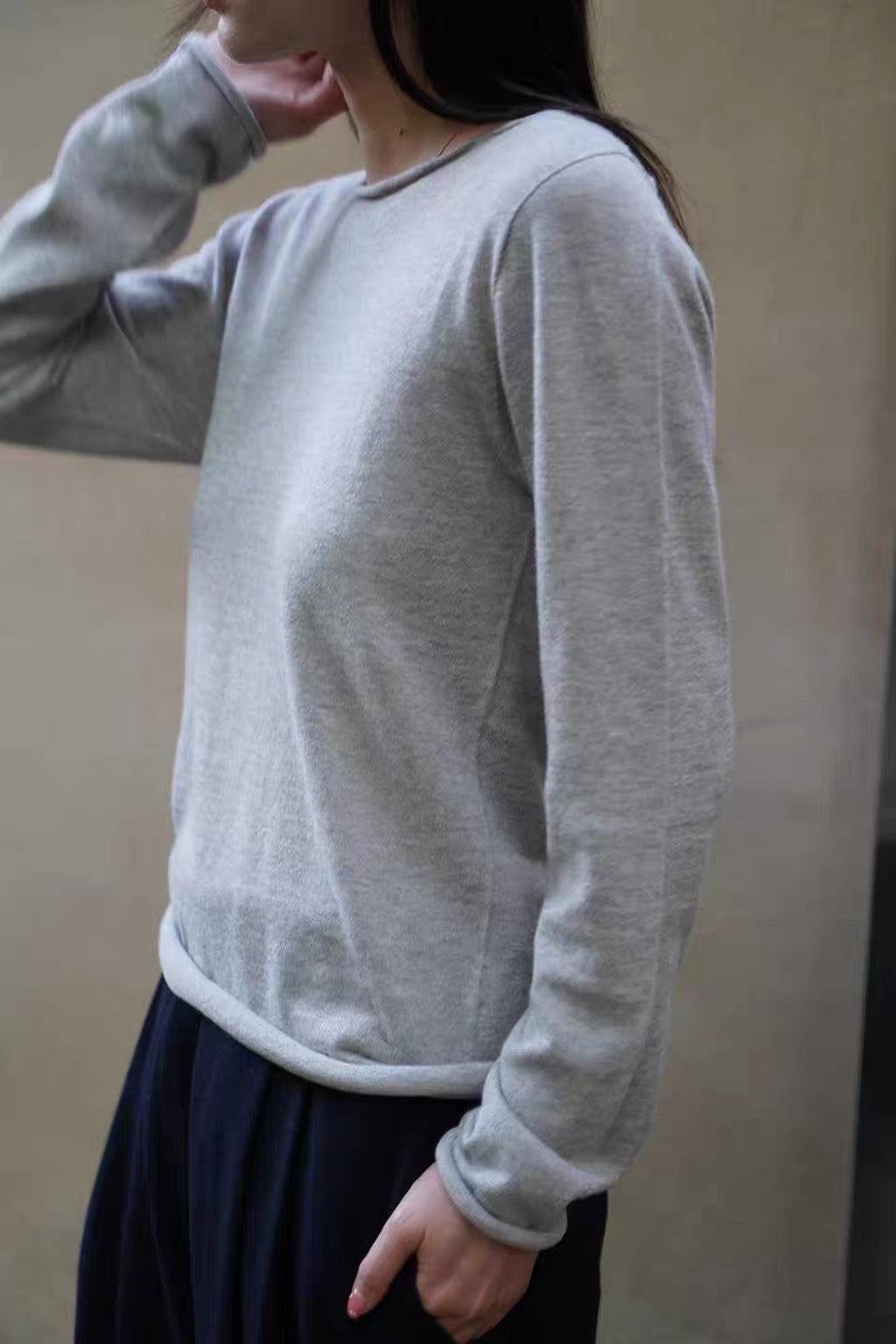 26秋冬 cotton cashmere pullover
